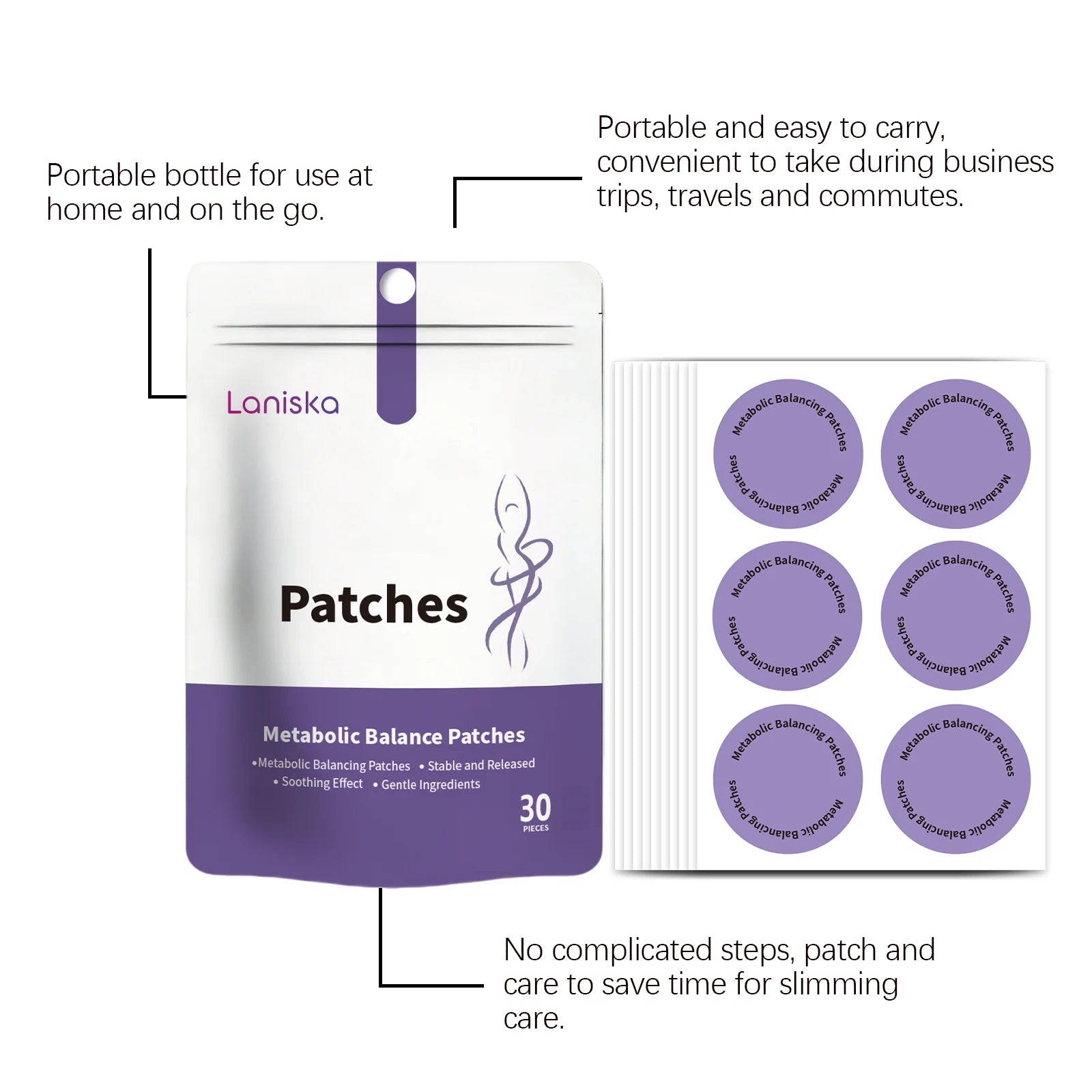 Body care patches gentle ingredients to care for the body comfortable and skin friendly convenient for daily use body management