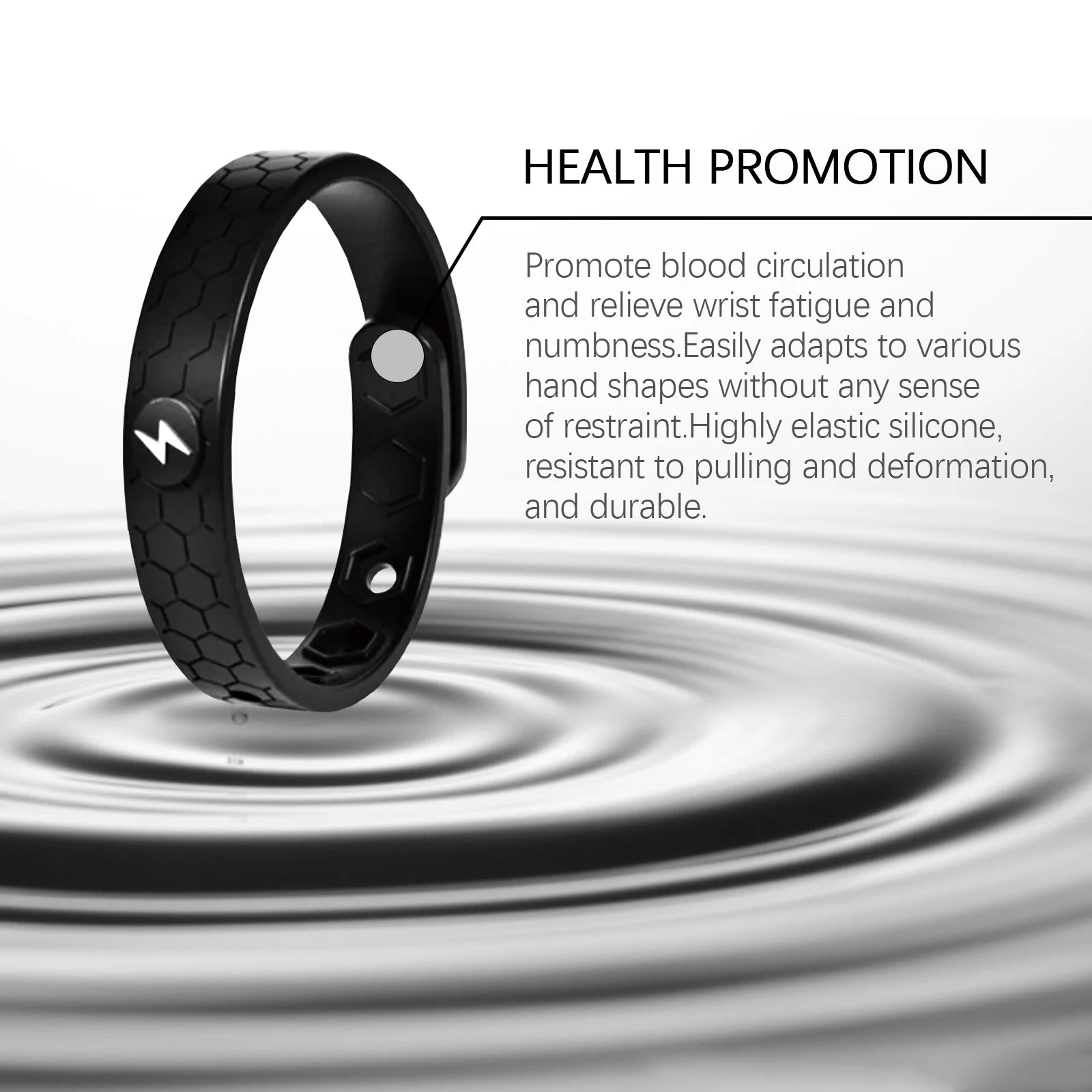 Body Care Bracelet • Gentle Soothing Care to Relieve Physical Burden • Lightweight, Portable & Stylish Daily Care Bracelet