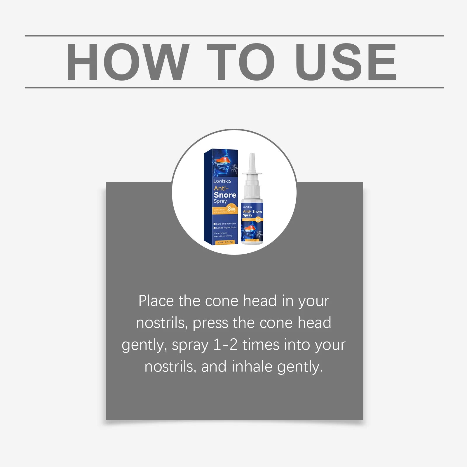 Clean Care Spray Comfortable, Fresh, Breathable, Nighttime Sleep Peaceful, Daily Portable Care Spray