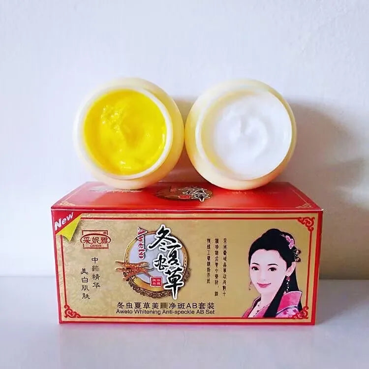 Whitening Cream Skin Care Sets Face Cream Cleanser Beauty Products For women Bleaching removing dark spots facial cream