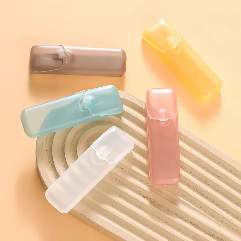 Portable Toothpick & Floss Case - Compact Travel Organizer for Personal Care Essentials