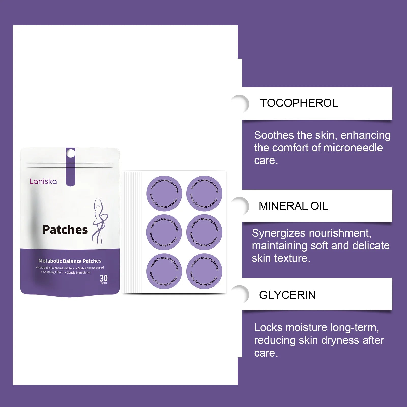 Body care patches gentle ingredients to care for the body comfortable and skin friendly convenient for daily use body management