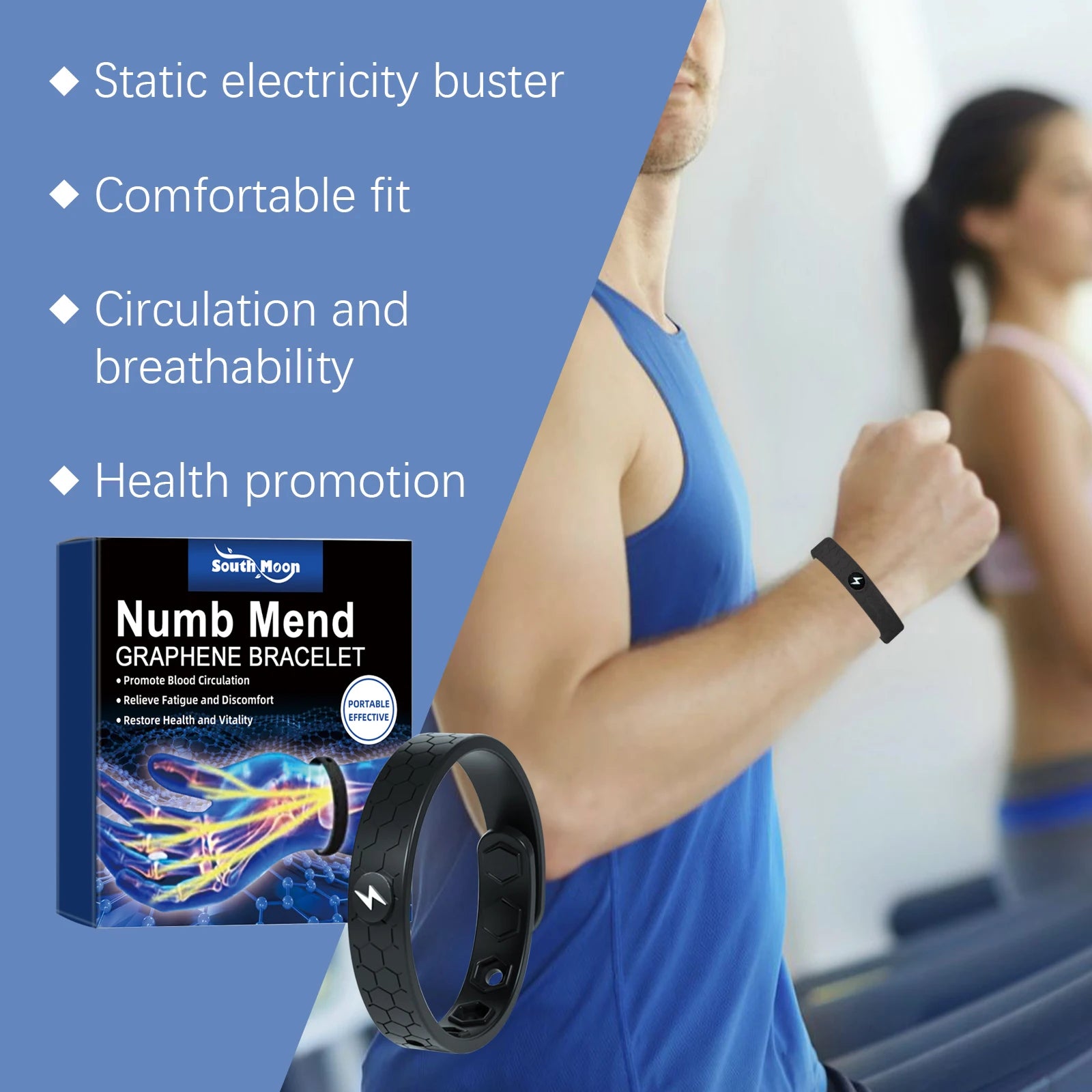 Body Care Bracelet • Gentle Soothing Care to Relieve Physical Burden • Lightweight, Portable & Stylish Daily Care Bracelet