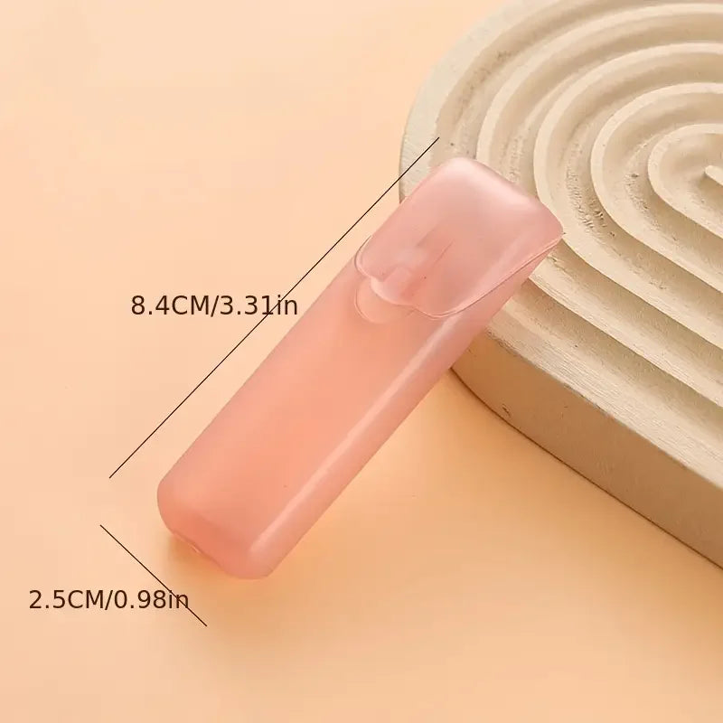 Portable Toothpick & Floss Case - Compact Travel Organizer for Personal Care Essentials